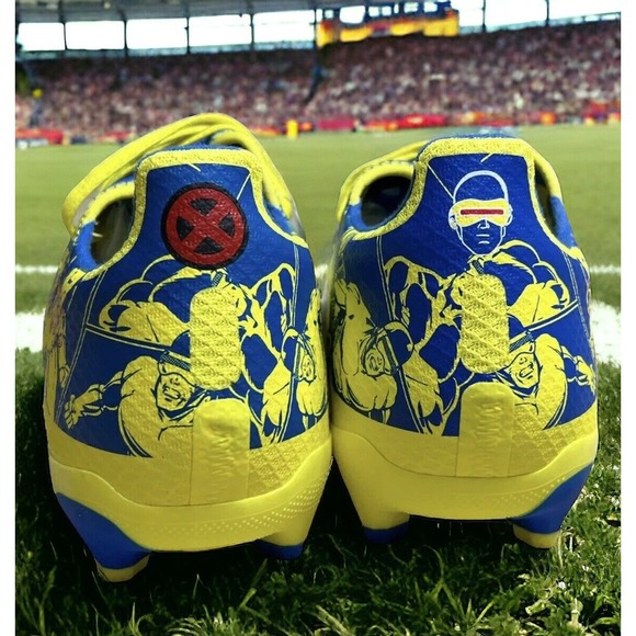 adidas x Cyclops Marvel Soccer Cleats X GHOSTED MG GZ7558 Mens 9 NEW - Picture 6 of 13